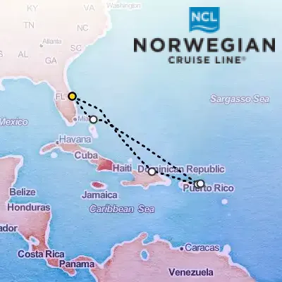 May 3rd, 2026  - Eastern Caribbean & Port Canaveral Cruise on the Norwegian Prima