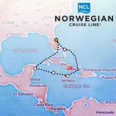 November 16th, 2025  - Western Caribbean from Port Canaveral Cruise on the Norwegian Prima