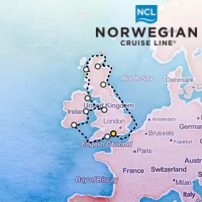 June 18th, 2026  - Europe: British Isles Cruise on the Norwegian Sky