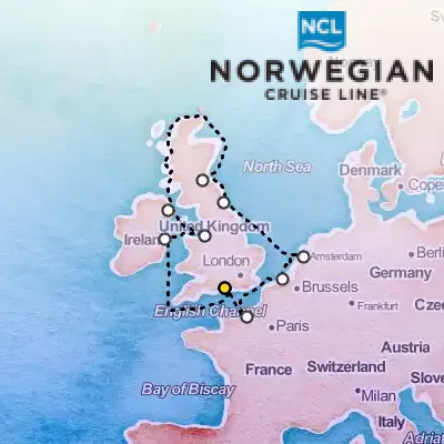 July 19th, 2026  - Europe: British Isles Cruise on the Norwegian Sky