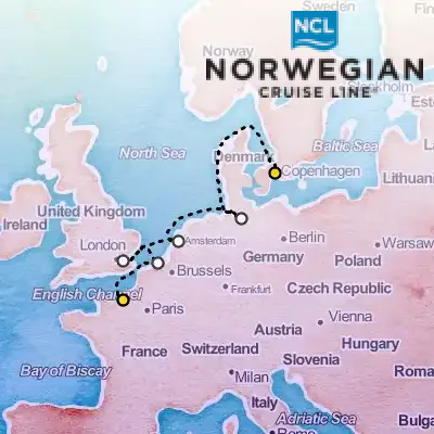 May 3rd, 2026  - Europe: Northern Capitals Cruise on the Norwegian Sky