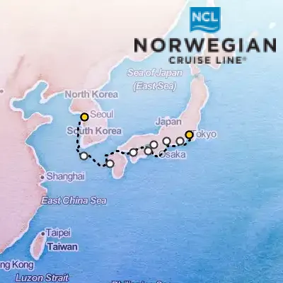 August 24th, 2025  - Asia & Japan Cruise on the Norwegian Spirit