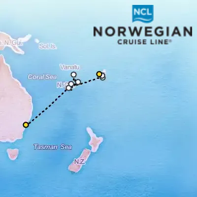 April 22nd, 2026  - South Pacific Cruise on the Norwegian Spirit