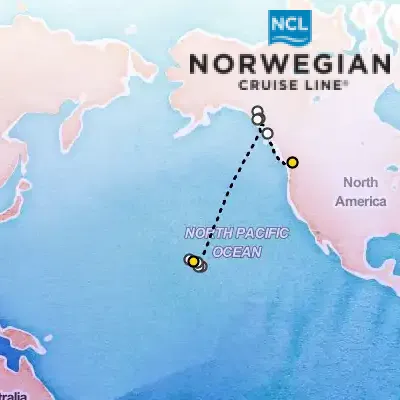 August 16th, 2026  - Alaska Cruise on the Norwegian Spirit