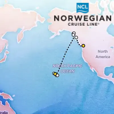 September 1st, 2026  - Alaska & Vancouver Cruise on the Norwegian Spirit