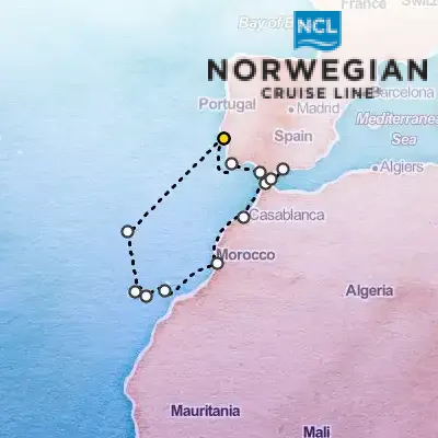 October 4th, 2026  - Europe & Canary Island Cruise on the Norwegian Star