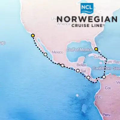 April 3rd, 2027  - Panama Canal Repositioning Cruise on the Norwegian Star