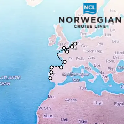 October 22nd, 2025  - Europe Cruise on the Norwegian Star