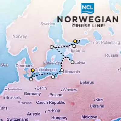 July 19th, 2026  - Baltic Europe Cruise on the Norwegian Sun