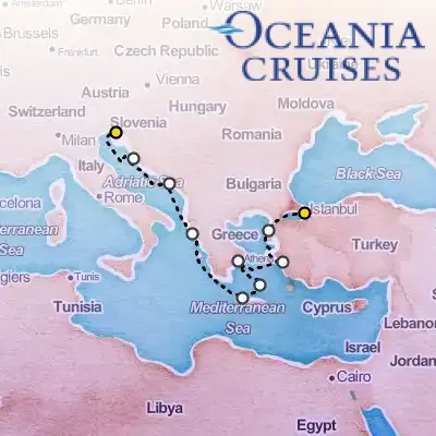 May 17th, 2026  - Aegean to Adriatic Passage Cruise on the Oceania Allura