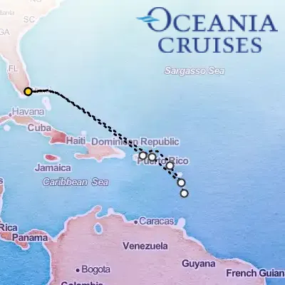 April 4th, 2026  - Caribbean Illumination Cruise on the Oceania Allura