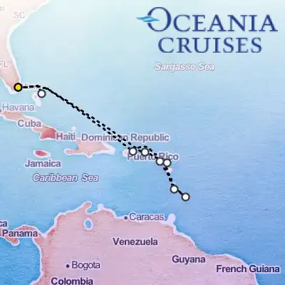 December 10th, 2025  - Eclectic Caribbean Cruise on the Oceania Allura