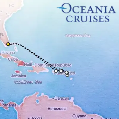 February 26th, 2026  - Azure Antilles Cruise on the Oceania Allura