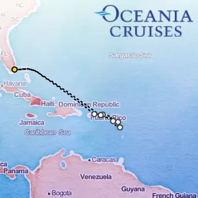 January 16th, 2026  - Elegant Caribbean Cruise on the Oceania Allura