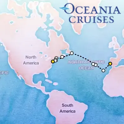 September 16th, 2025  - Cosmopolitan Crossing on the Oceania Allura