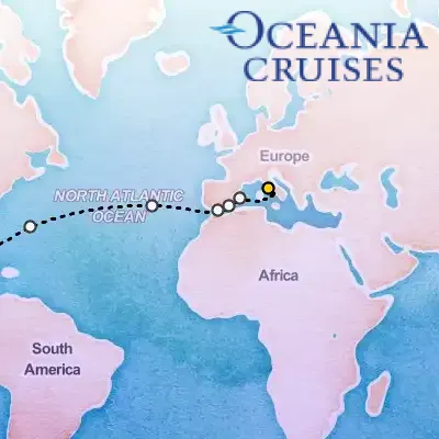 April 14th, 2026  - Transoceanic Salute Cruise on the Oceania Allura