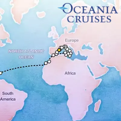 October 31st, 2026  - Rivieras to the Caribbean Cruise on the Oceania Allura