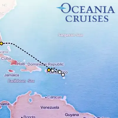 February 5th, 2027  - Yachtsman's Harbors Cruise on the Oceania Allura