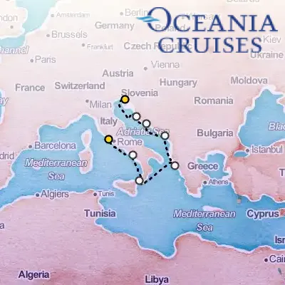 June 6th, 2026  - Mediterranean Wayfarer on the Oceania Allura
