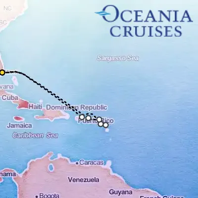 December 19th, 2025  - Yachting Treasures Cruise on the Oceania Insignia