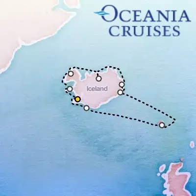 July 14th, 2026  - Icelandic Revelation Cruise on the Oceania Insignia