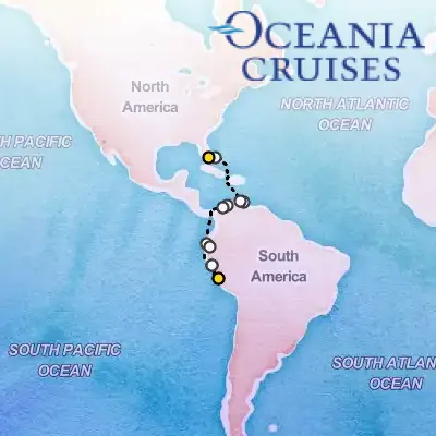 December 19th, 2026  - Antilles to Andes Cruise on the Oceania Insignia