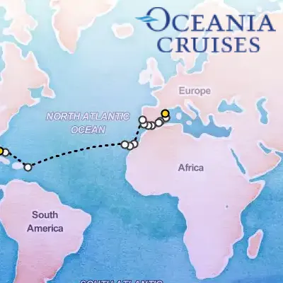 November 2nd, 2026  - Flamenco to Flamingos Cruise on the Oceania Insignia