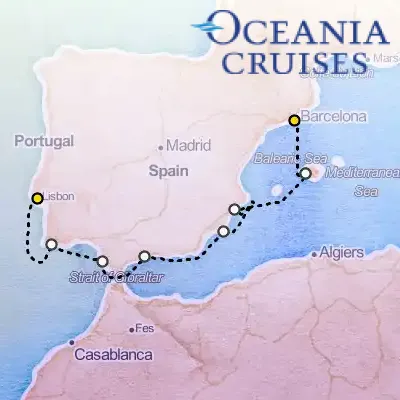 November 2nd, 2026  - Iberian Explorer on the Oceania Insignia