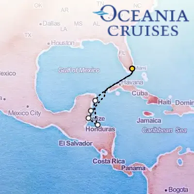 January 8th, 2026  - Tropical Retreats Cruise on the Oceania Insignia