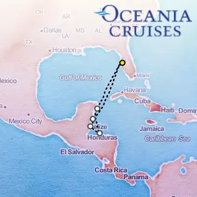March 18th, 2026  - Western Caribbean Escape on the Oceania Insignia