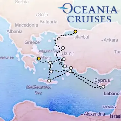 October 16th, 2025  - Hellenic Havens Cruise on the Oceania Marina