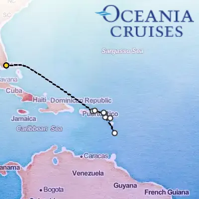 December 10th, 2026  - Collector's Caribbean Cruise on the Oceania Marina
