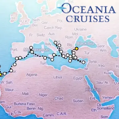 October 16th, 2025  - Ottomans & Idyllic Isles Cruise on the Oceania Marina