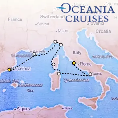 April 21st, 2026  - Etruscan Waterways Cruise on the Oceania Marina