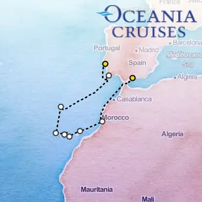 October 7th, 2025  - Colorful Canary Islands Cruise on the Oceania Nautica