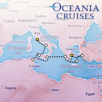 May 1st, 2026  - Italian & Aegean Idyll on the Oceania Nautica