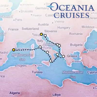 August 10th, 2026  - Dalmatian & Italian Gems Cruise on the Oceania Nautica