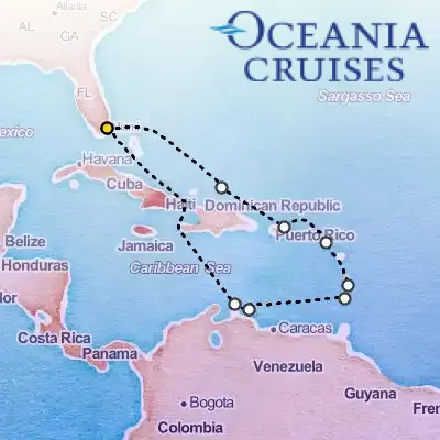 February 26th, 2026  - Tropical Island Rhythms Cruise on the Oceania Nautica