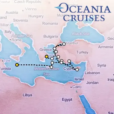 September 11th, 2025  - Civilization's Dawn Cruise on the Oceania Nautica