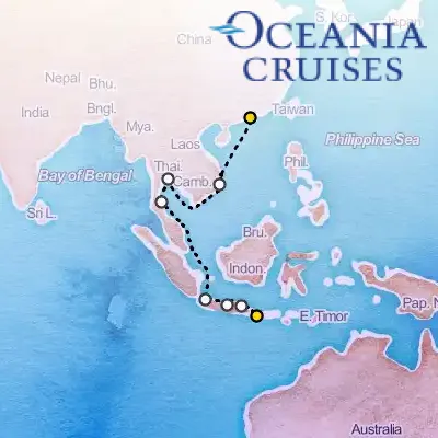 December 7th, 2026  - Lanterns & Lotuses Cruise on the Oceania Nautica