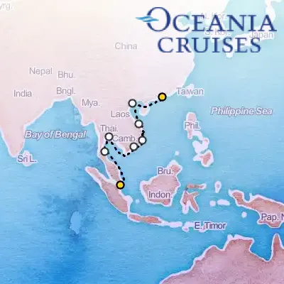 April 24th, 2027  - Vietnamese Reflections Cruise on the Oceania Nautica