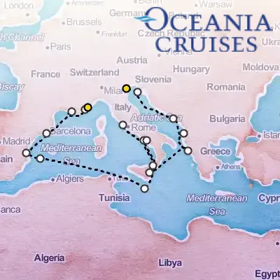 June 25th, 2026  - Grand Riviera Resorts Cruise on the Oceania Nautica