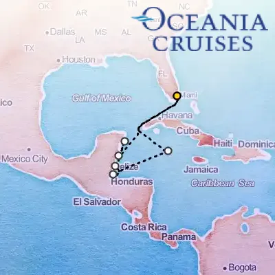 December 27th, 2025  - Jewels of the Yucatan Cruise on the Oceania Nautica