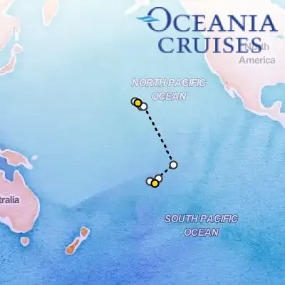 August 1st, 2025  - Polynesian Dreams Cruise on the Oceania Regatta