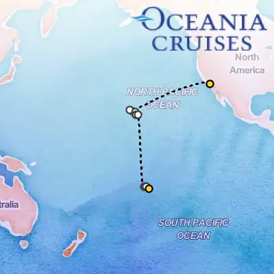 November 26th, 2025  - South Seas Mosaic Cruise on the Oceania Regatta