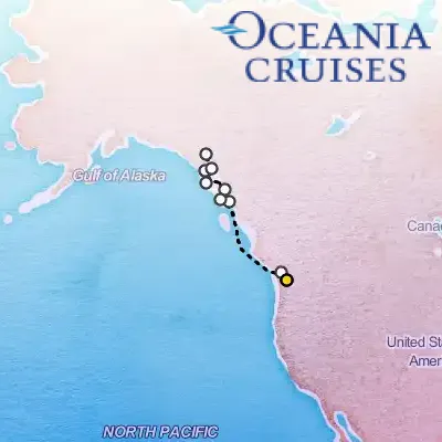 August 28th, 2025  - Alaskan Horizons Cruise on the Oceania Riviera