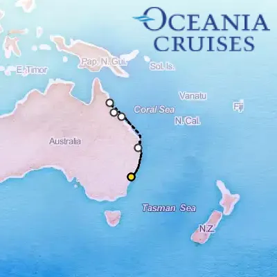 December 3rd, 2026  - Outback Byways Cruise on the Oceania Riviera