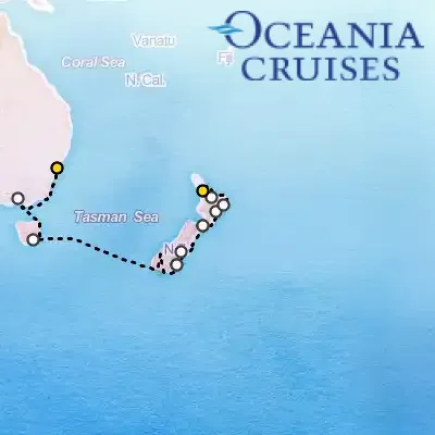 February 7th, 2027  - Maori Mementos Cruise on the Oceania Riviera