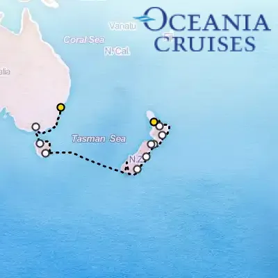 March 15th, 2026  - Collector's New Zealand Cruise on the Oceania Riviera
