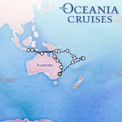 February 8th, 2026  - Mesmerizing Melanesia Cruise on the Oceania Riviera